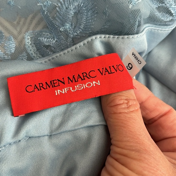 Carmen Marc Valvo Women's Fancy Dress - Picture 8 of 11